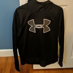 Black & White Under Armour Sweatshirt